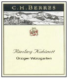 CH Berres 2006 Riesling Urziger Wurzgarten Kabinett